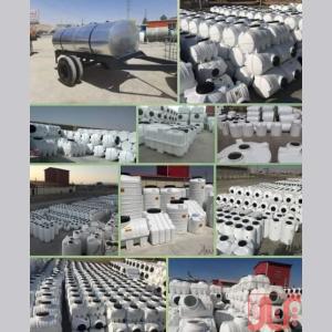 تانک مخزن آب پلاستیکی و فلزی (گالوانیزه) منبع آب پلی اتیلن 