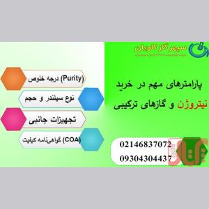 گاز نیتروژن با گواهینامه 17025 در سپهر گاز کاویان 